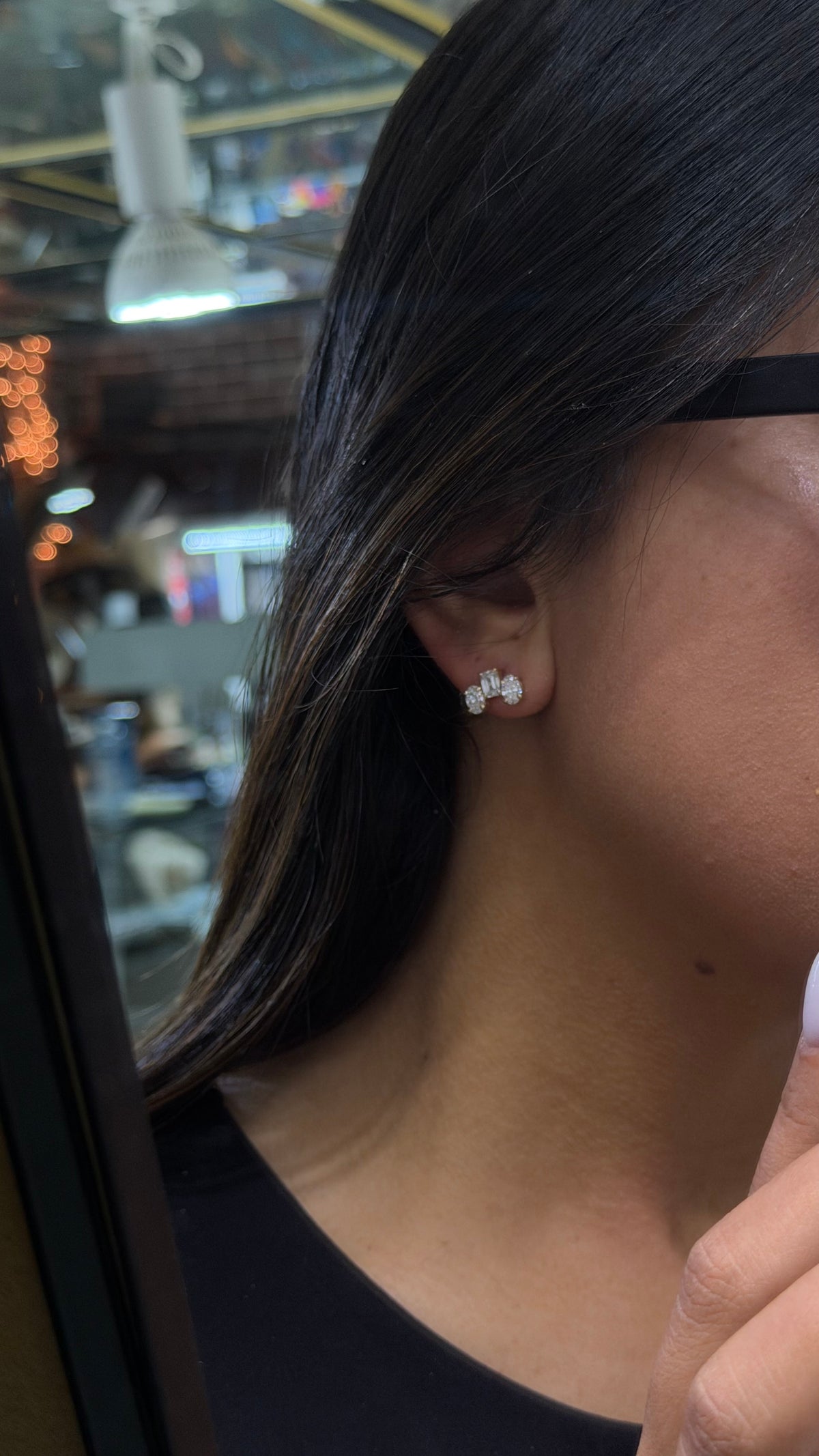 2.5ct All-in-one Studs