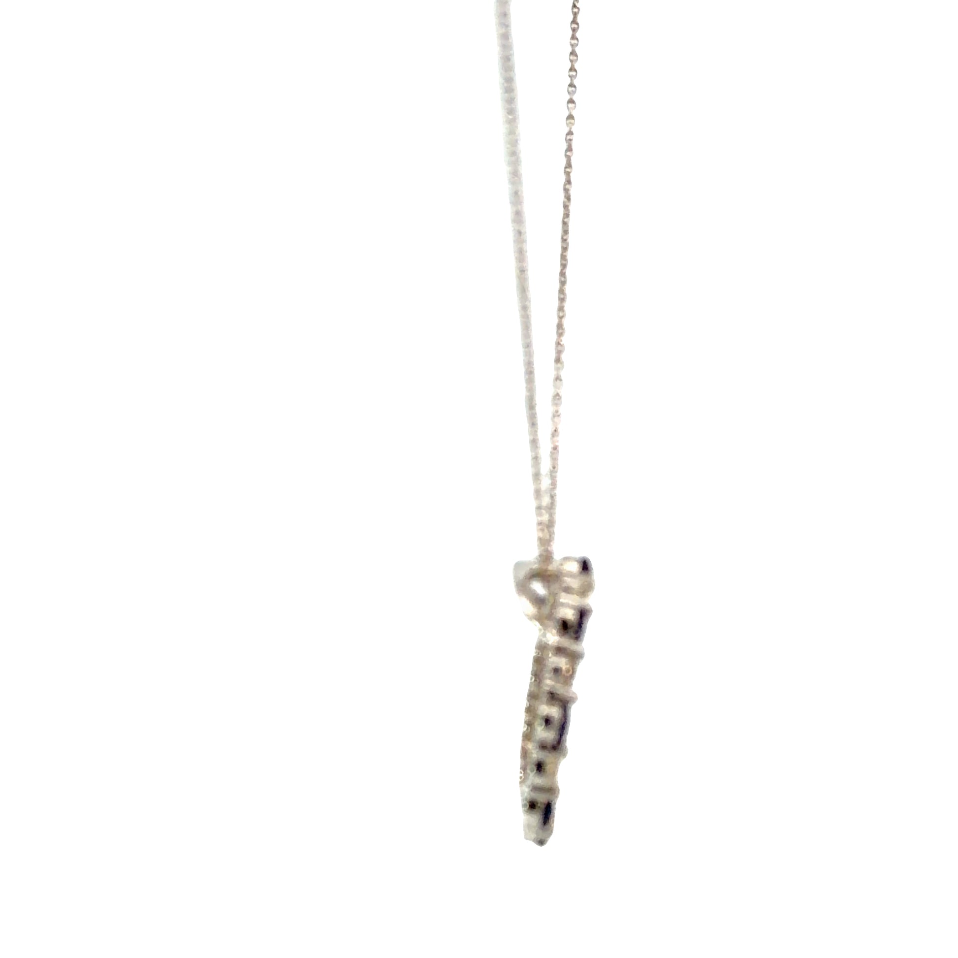 Eternal Natural Sapphire & Diamond Circle Necklace