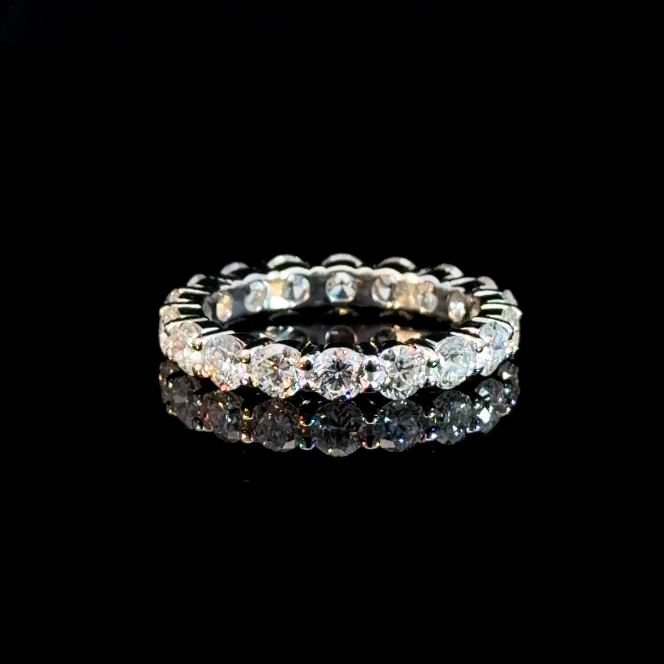 3.00ct Lab Diamond Round Cut Eternity Band