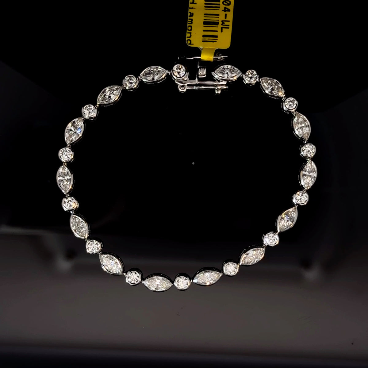 5.40ct Multishape Tennis Bracelet