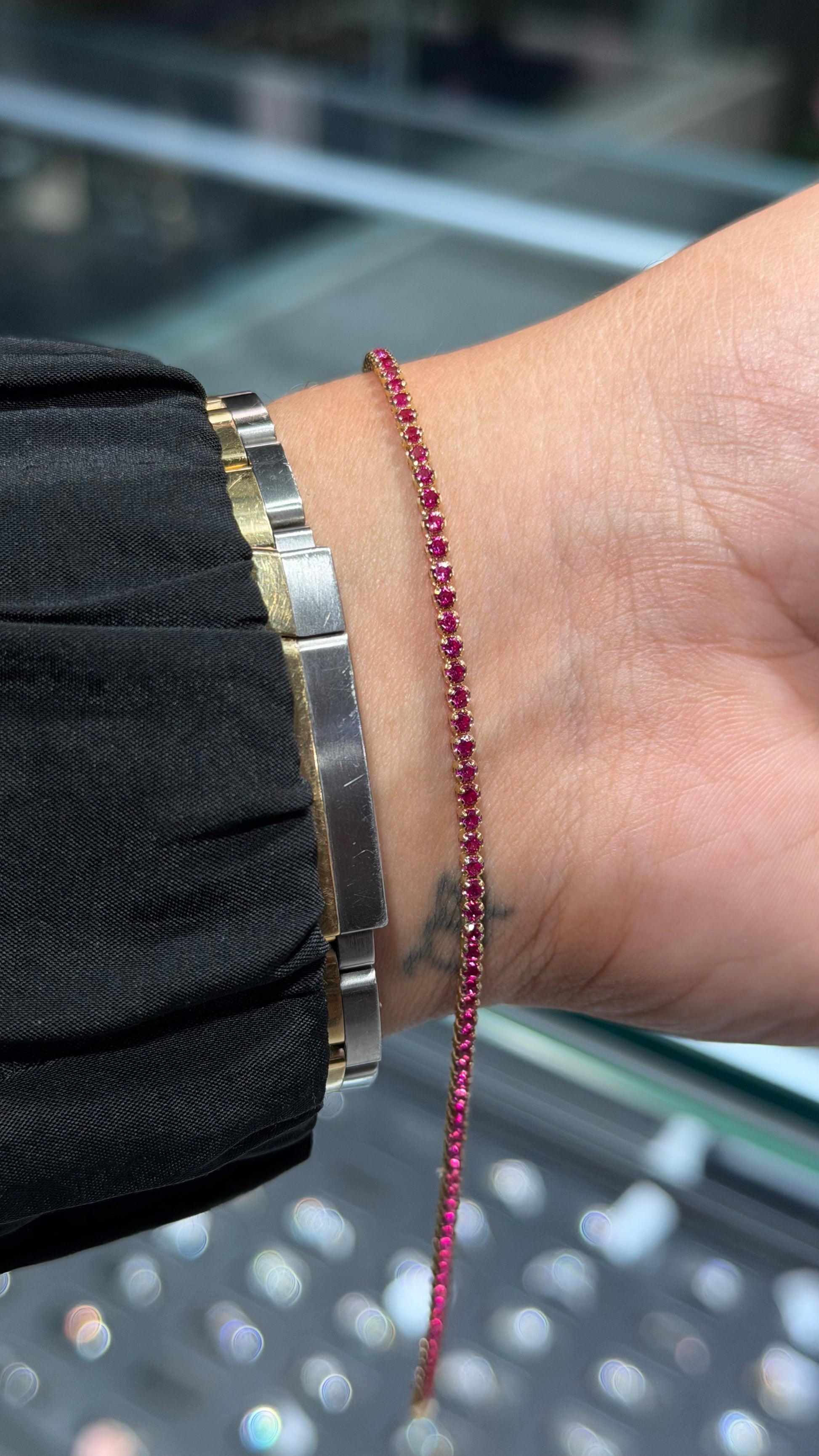 Fuchsia Bracelet – 14K Gold