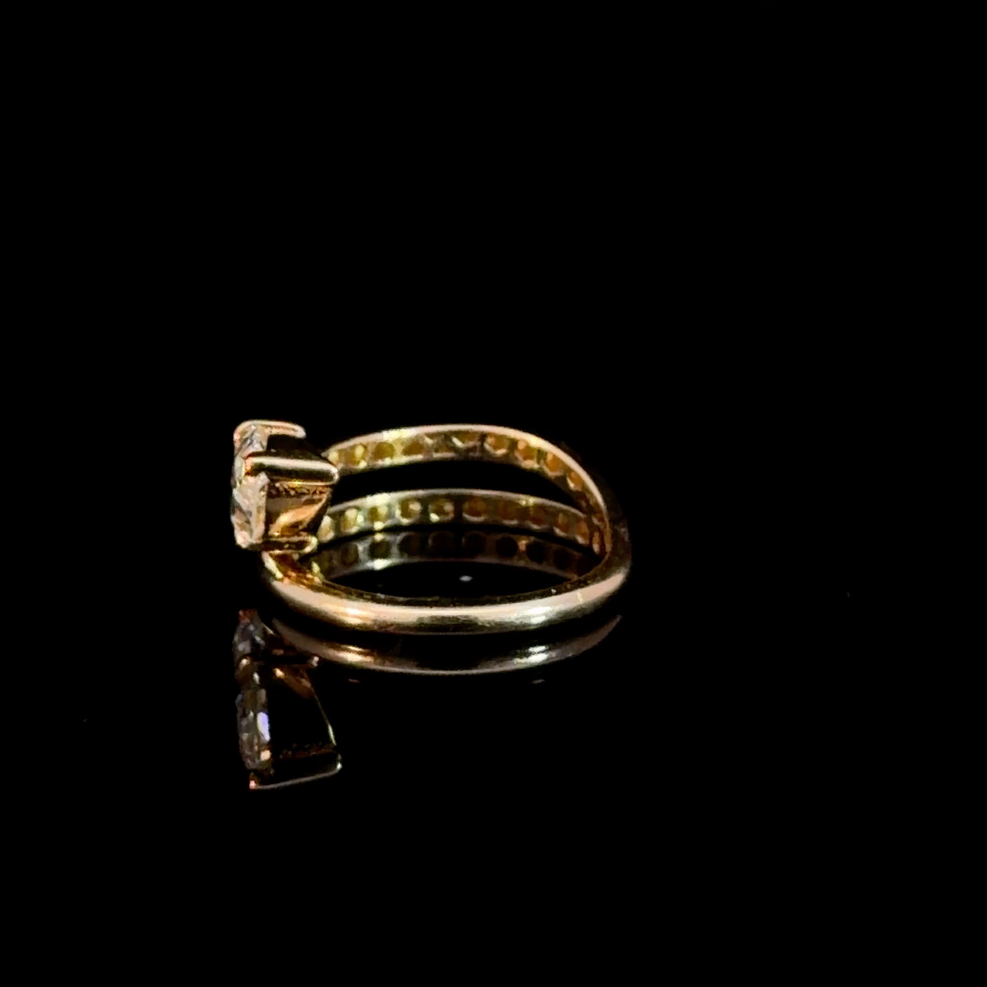 1.20CT Marquise Lab Diamond in 14k Gold