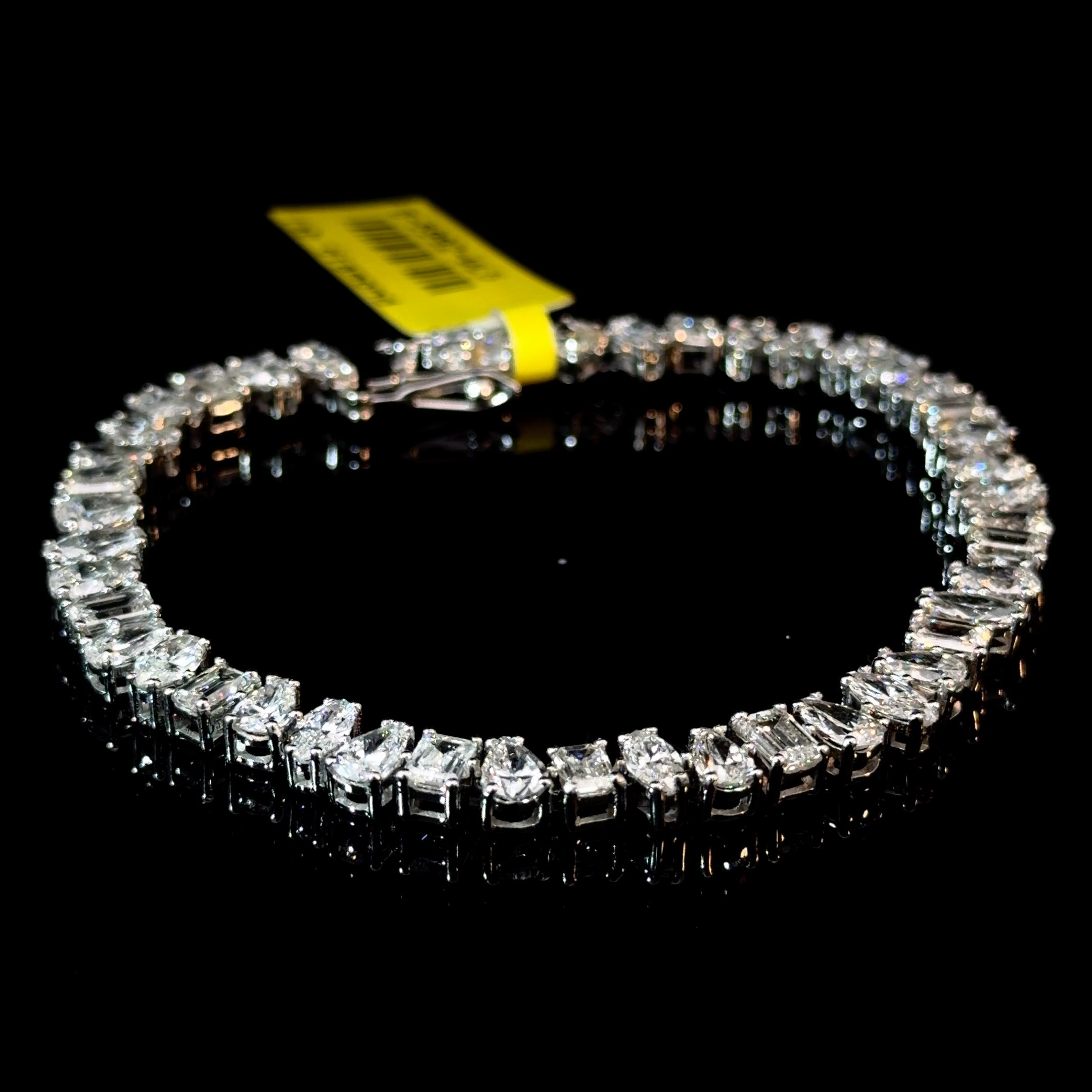 10.35ct Multishape Tennis Bracelet