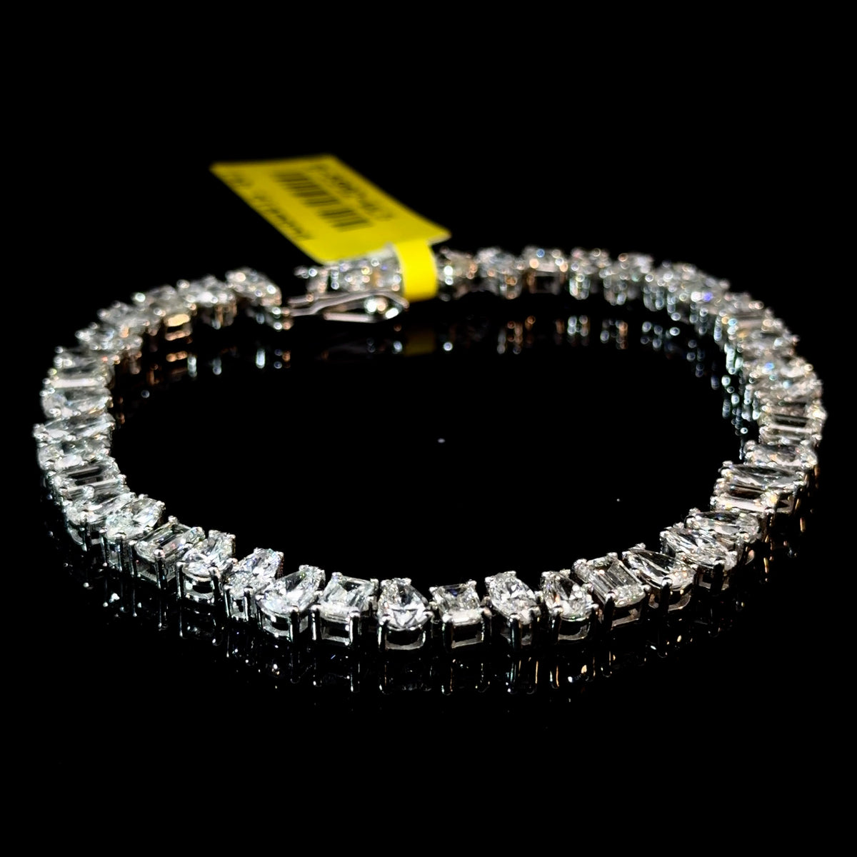10.35ct Multishape Tennis Bracelet