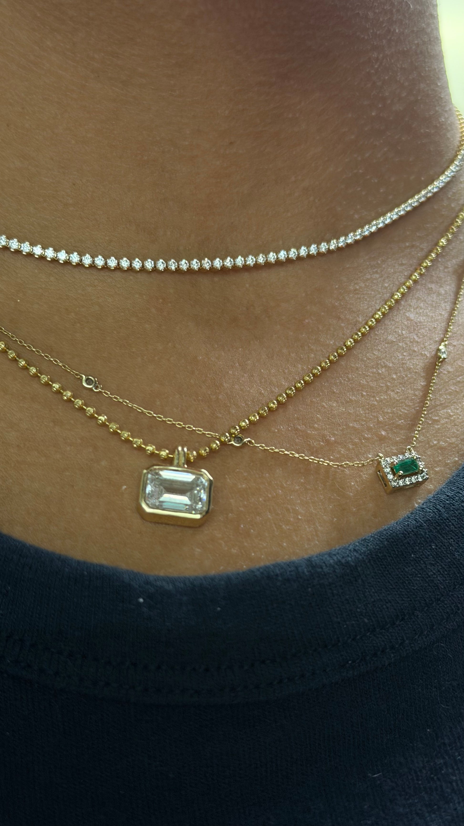 2mm Tennis Chain - 14k Gold