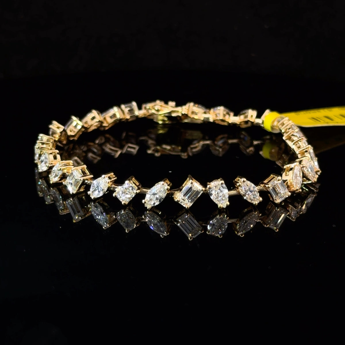 8.25ct Multishape Tennis Bracelet
