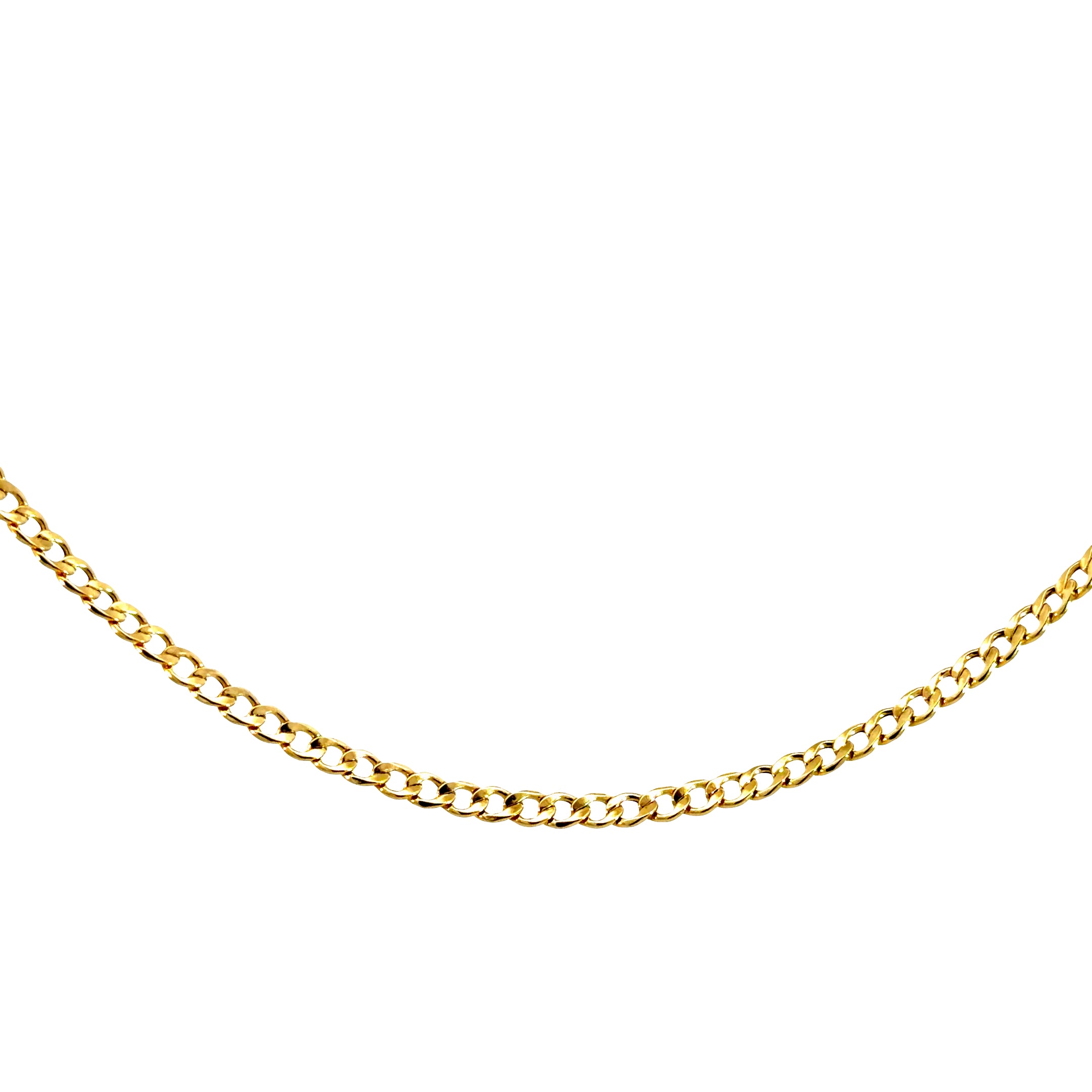 Flat Cuban Chain - 10k Gold