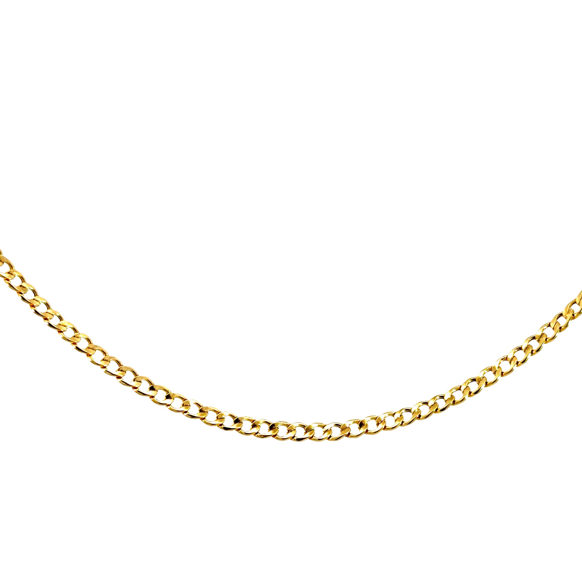 Flat Cuban Chain - 10k Gold