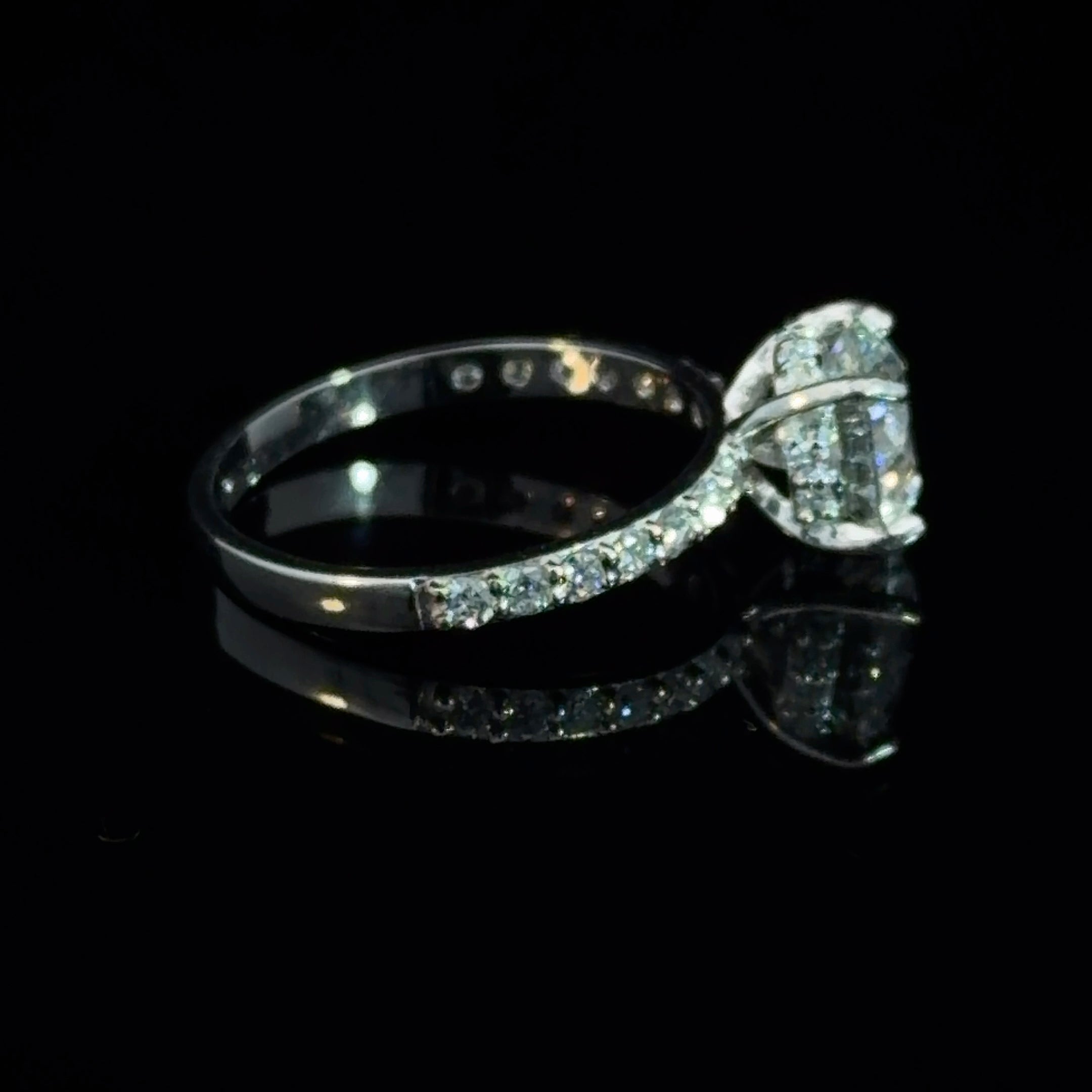 2.04CT Round Brilliant Lab-Grown Diamond Ring