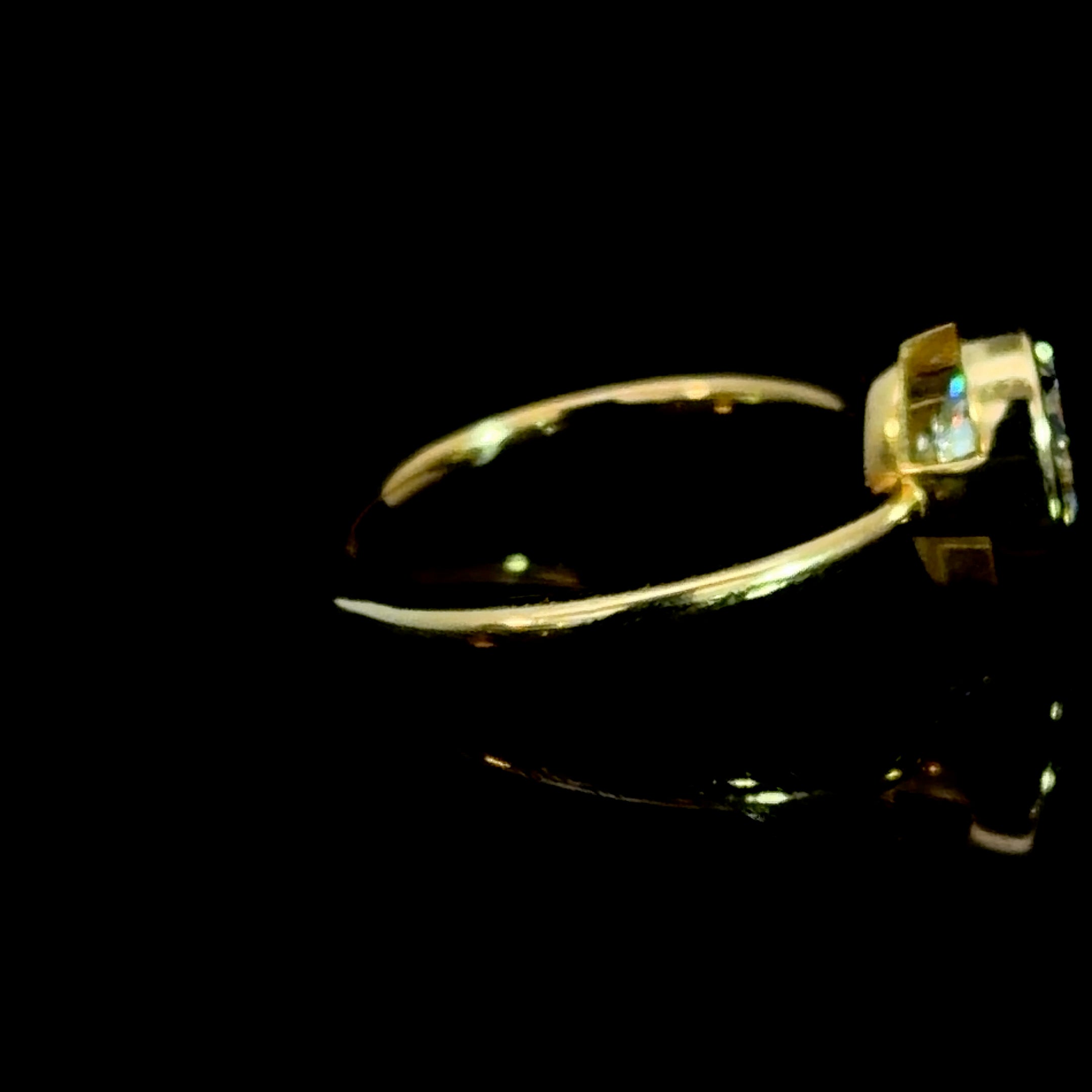 2.01ct Round Cut Bezel Solitaire