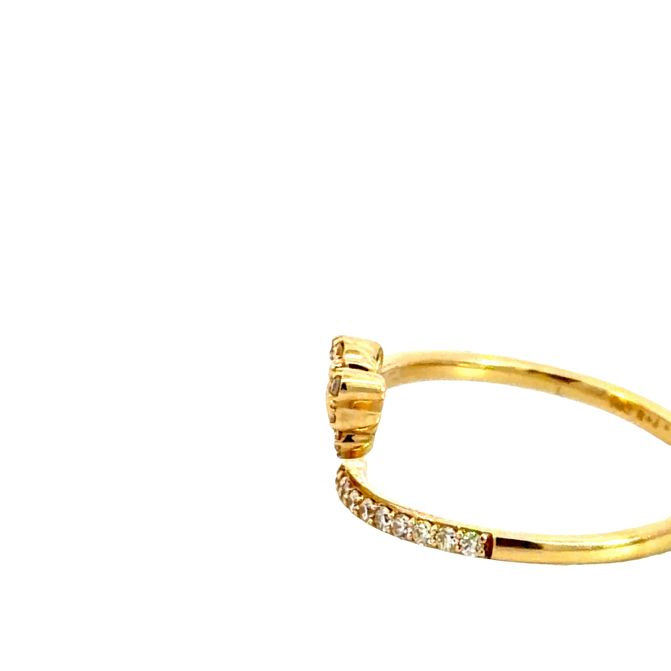 Butterfly Open Ring – 14K Gold
