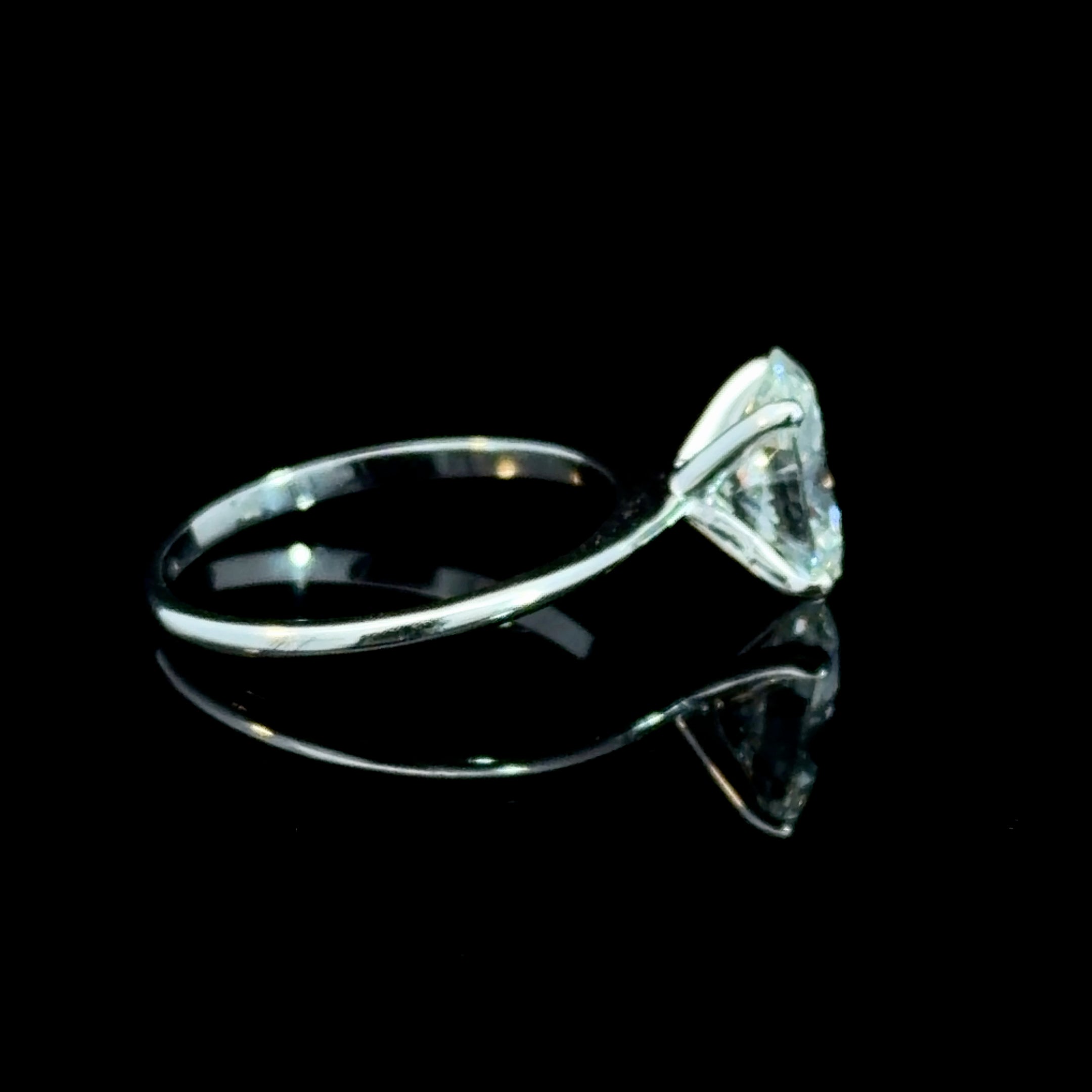 2.05ct Oval Lab-Grown Diamond Solitaire Ring – IGI Certified