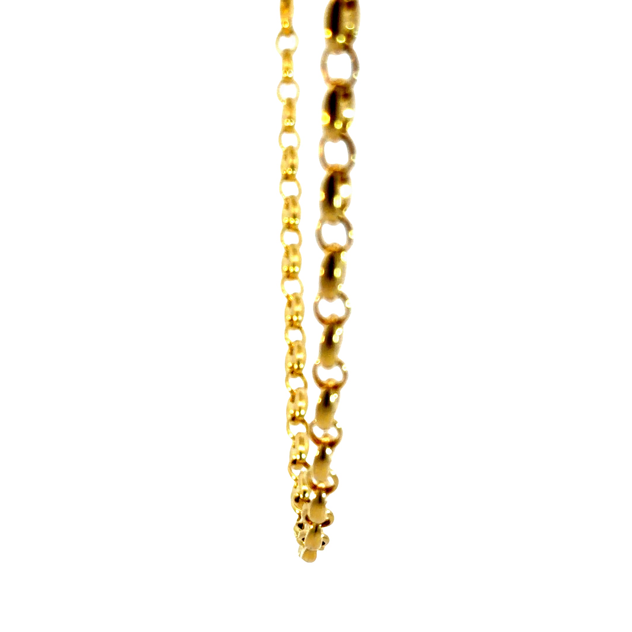 Puff Mariner Chain - 10k Gold