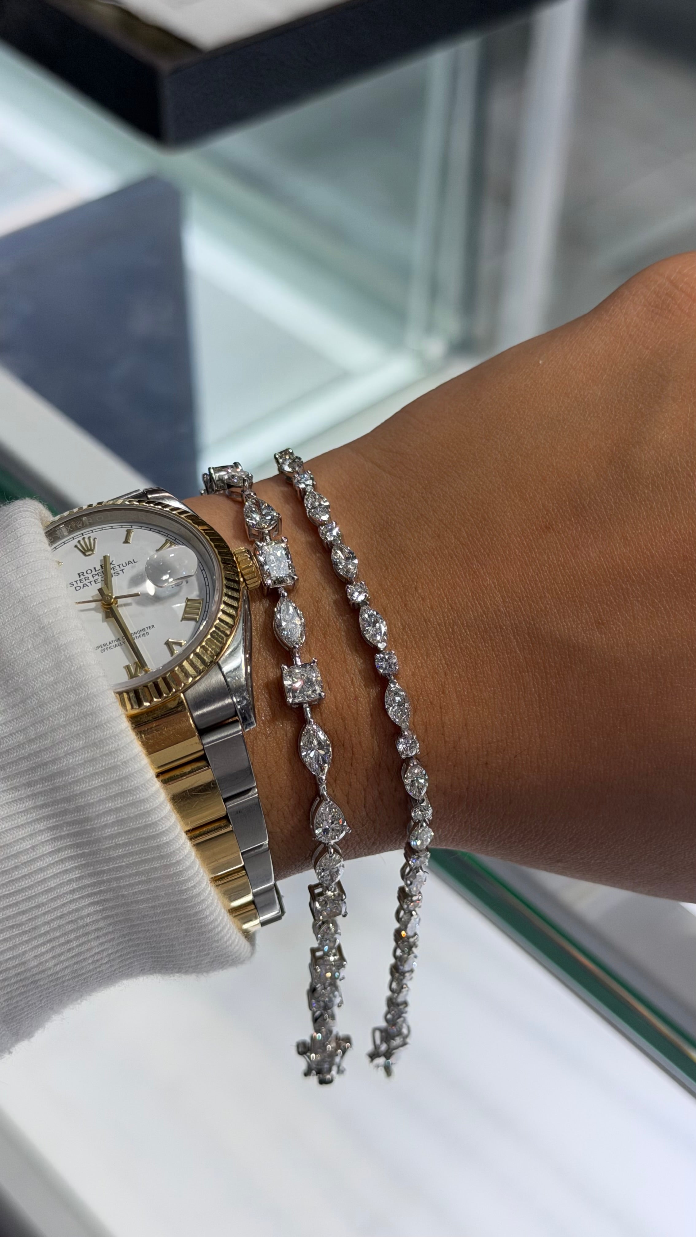 5.15ct Multishape Tennis Bracelet