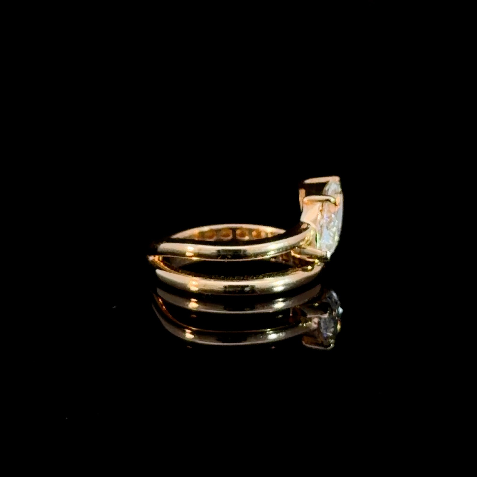 1.20CT Marquise Lab Diamond in 14k Gold