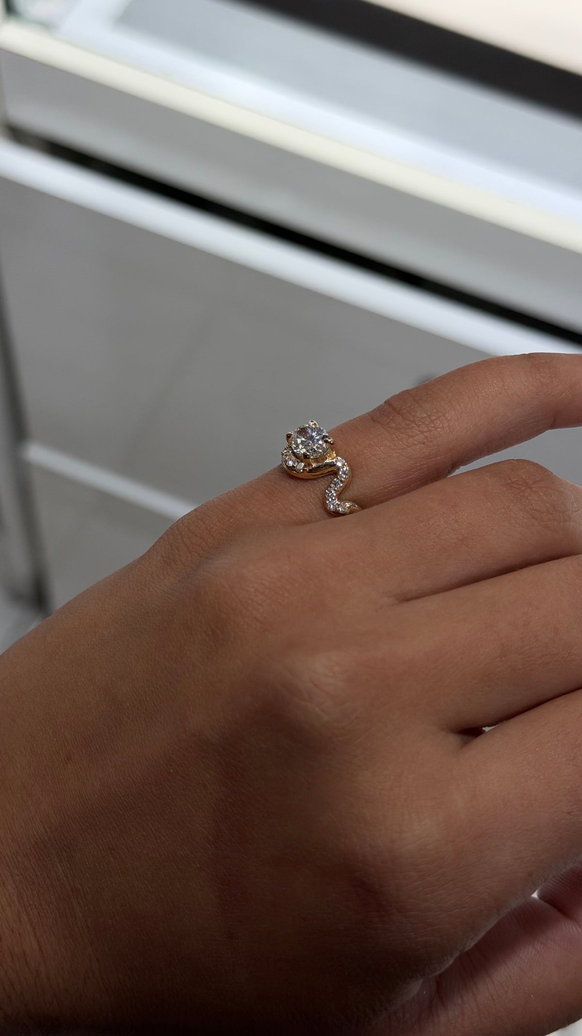 2.20ct Lab Diamond Halo Ring