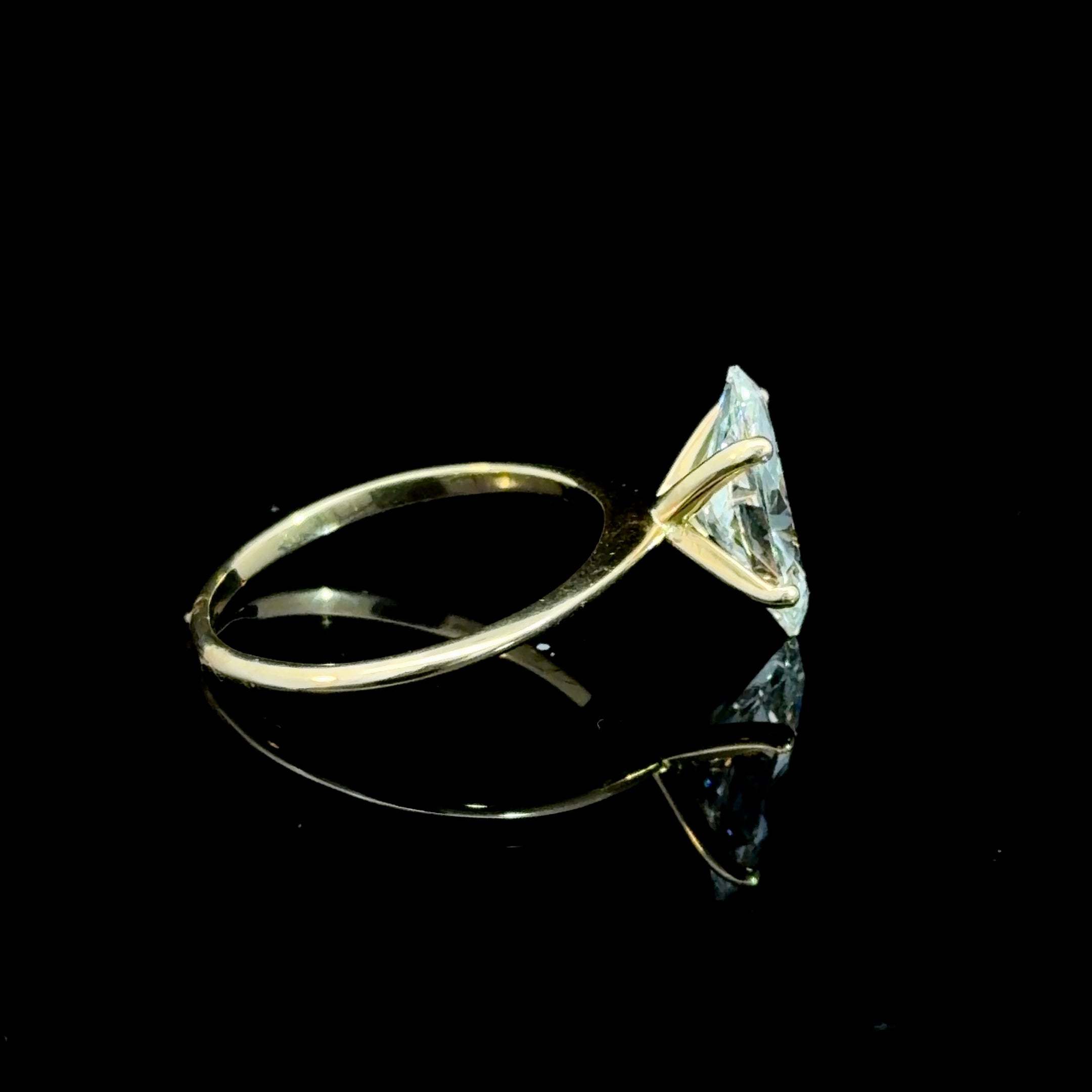 2.07CT Marquise Lab-Grown Diamond Solitaire Ring – IGI Certified