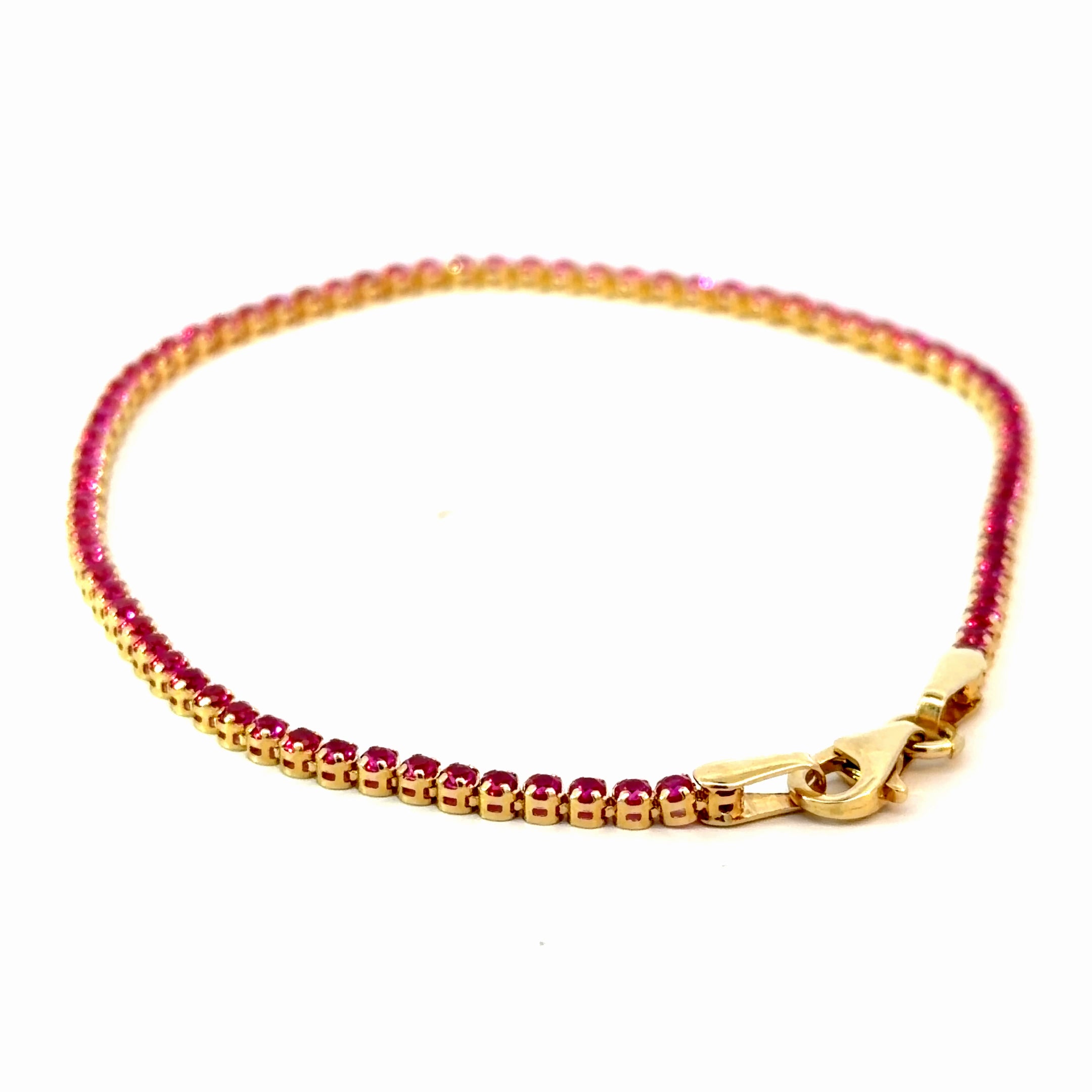 Fuchsia Bracelet – 14K Gold