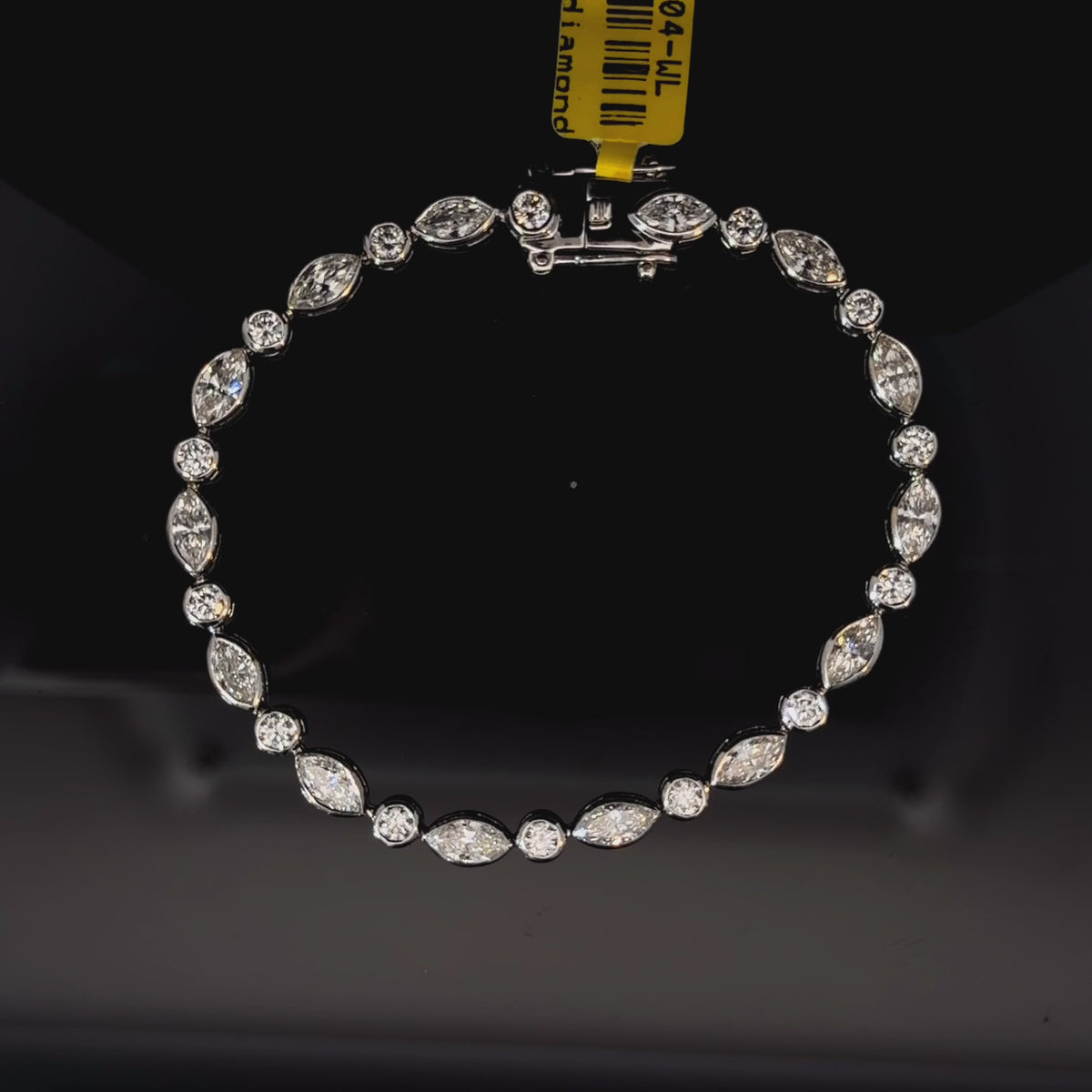 5.40ct Multishape Tennis Bracelet