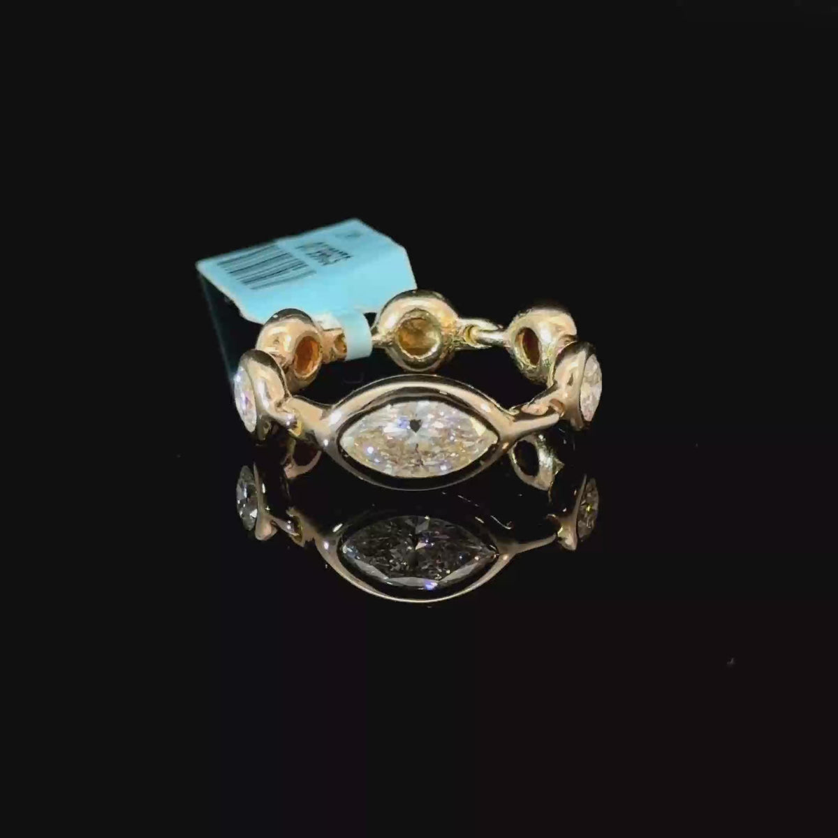 1.50ct Oval Chain Link Ring